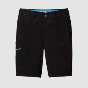 Men's Black Cargo Shorts